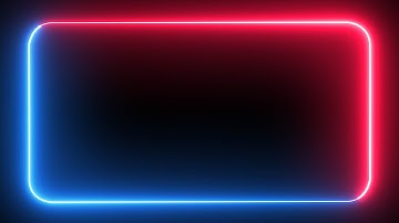 Animated Video Background - Saber Lighting Frame for Edits - Background video effects
