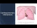 Cardiopulmonary interactions by j rettig  openpediatrics