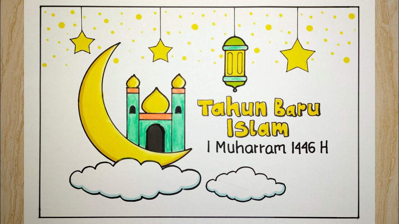 Poster 1 muharram 2024 - Cara membuat poster tahun baru islam