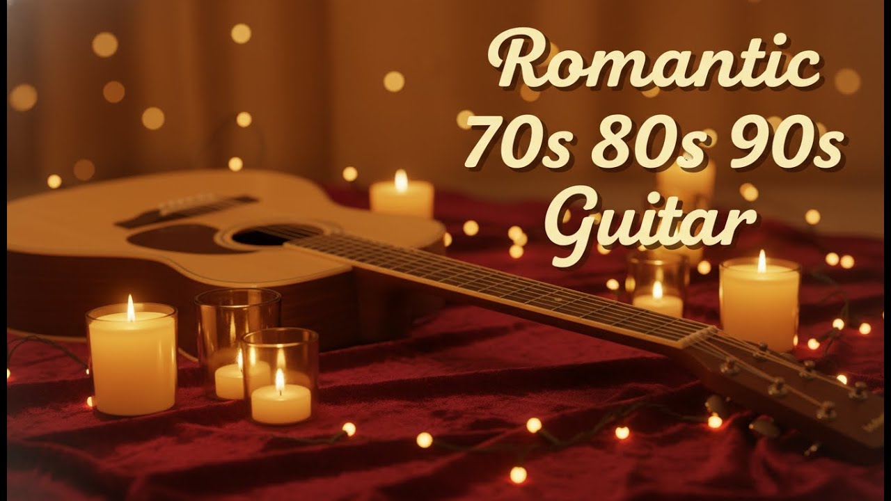 Guitarra Española Romántica 🌙 Melodías Instrumentales para Relajación, Amor y Noche Tranquila