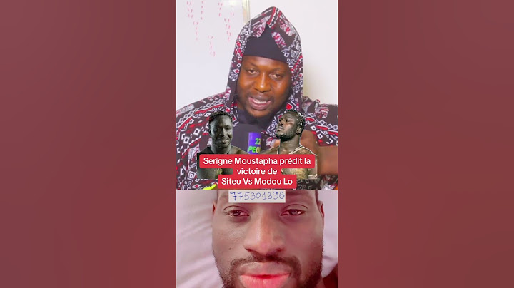 Modou Lo Vs Siteu