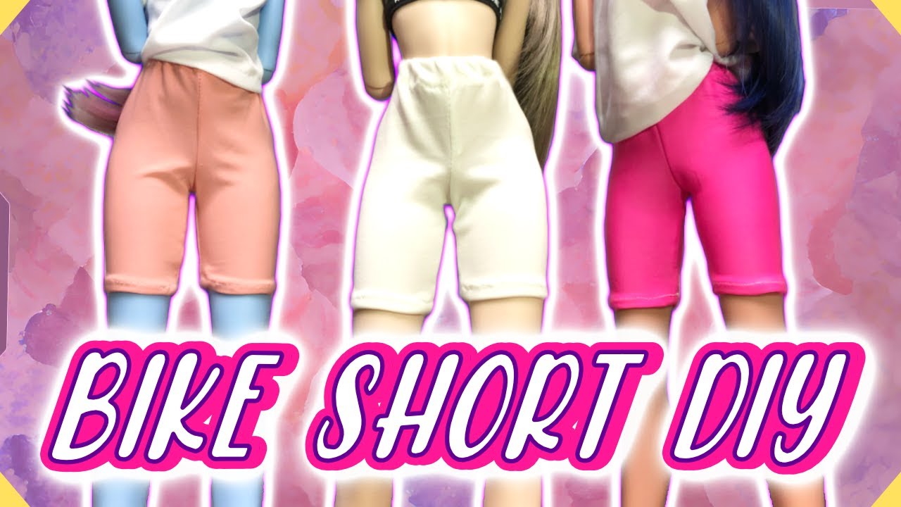 How to sew Bike Shorts for Smart Doll // Free Pattern