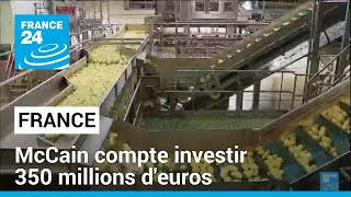 McCain compte investir 350 millions d'euros pour produire plus de frites en France • FRANCE 24