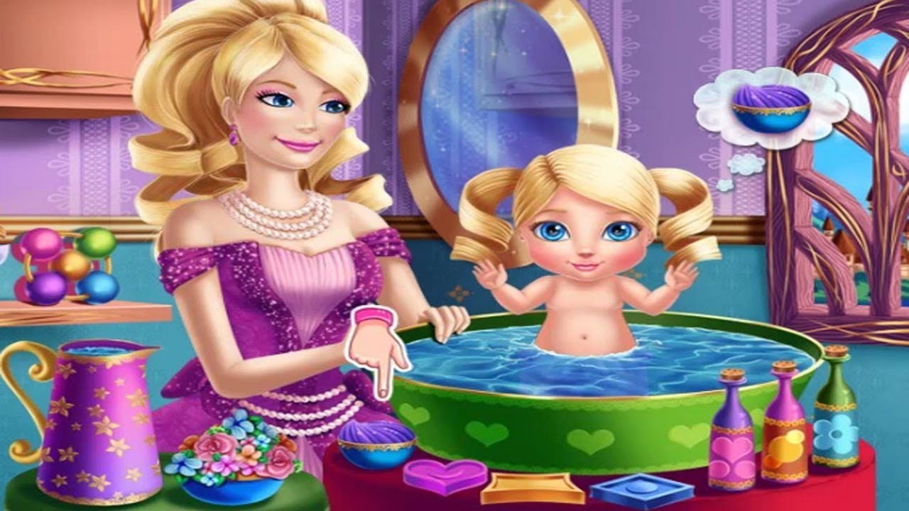 baby cartoon barbie cartoon