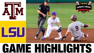 #1 Texas A&M vs LSU Highlights [GAME 3] | NCAA Baseball Highlights | 2024 College Baseball