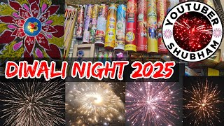 Diwali Night Vlog Crackers Bursting & Celebrations 2025 - Stash Testing