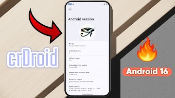 🔥 Eindelijk! crDroid v12 met Android 16 is HIER | Eerste blik op de Alpha-update 💥