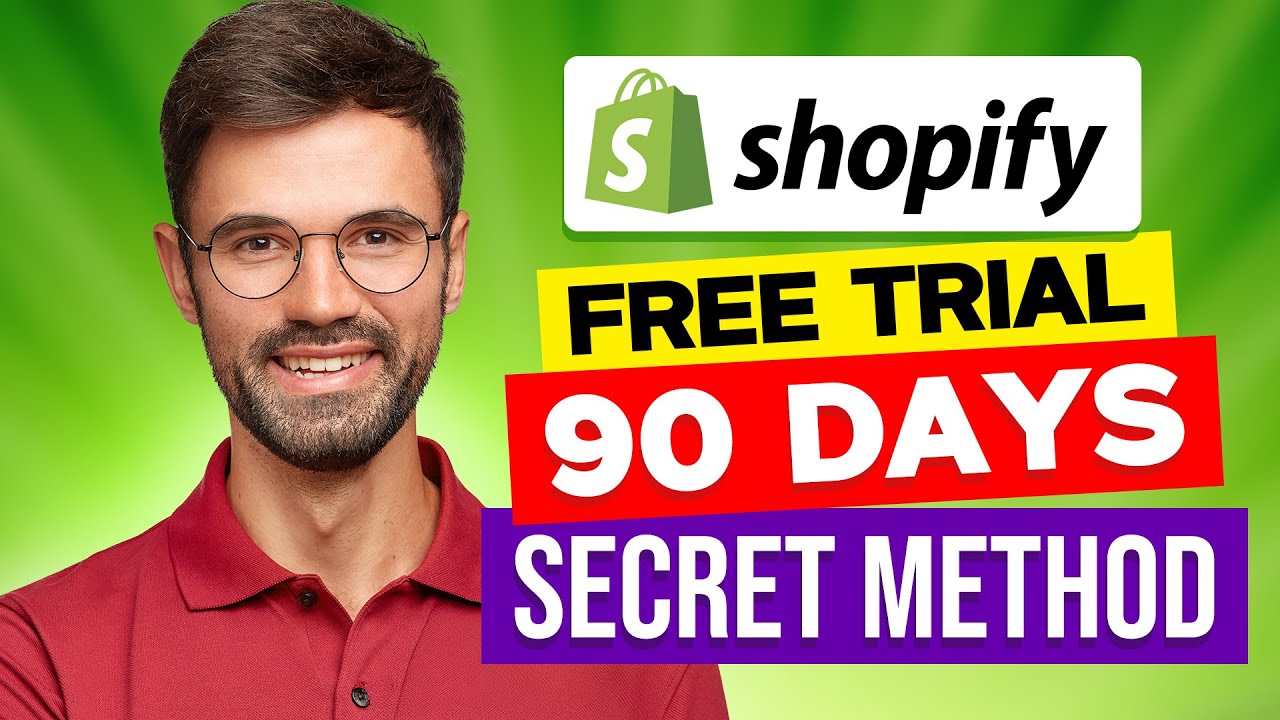 Shopify Free Trial Get 90 Days FREE Trial – SECRET METHOD! - YouTube
