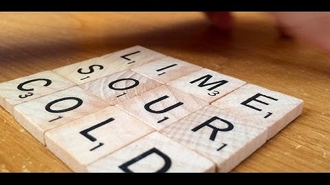 DIY: Scrabble Coasters♡