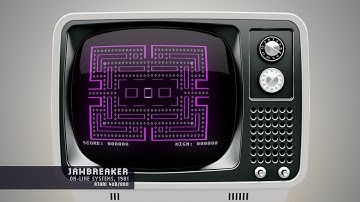 Jawbreaker - On-Line Systems, 1981 - Atari 400/800 - Revised maze design
