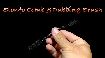 Stonfo Comb & Dubbing Brush Fly Tying Tool