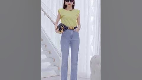 Ngọc Trinh TikTok | Ở nhà vẫn phải đẹp với loạt quần áo hàng hiệu #Shorts