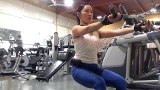 Targeting your back #muscles w/ different grips #GripPowerPads #Fabletics #SolRepublic