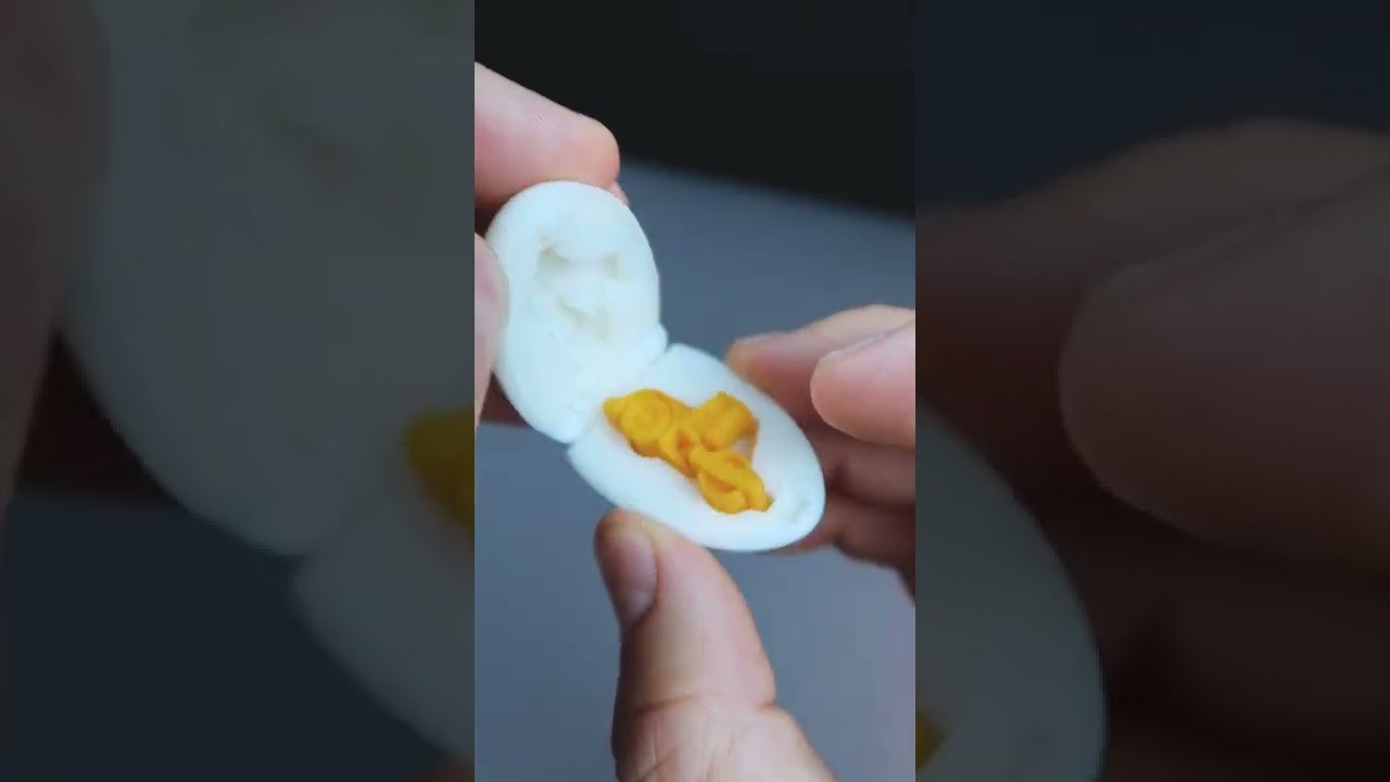 Напечатал новое яйцо с сюрпризом на 3D Принтере