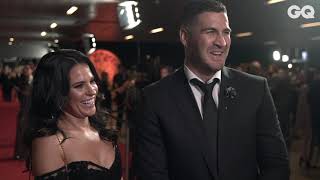 Joel Thompson Doesn't Know What A Pocket Square Is On Dally M Red Carpet 2018