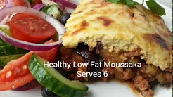 Healthy Low Fat Moussaka - Low Fat Recipes