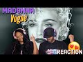 First time hearing Madonna "Vogue" Reaction | Asia and BJ