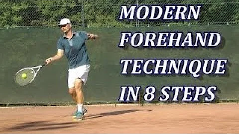Modern Tennis Forehand Technique In 8 Steps - DayDayNews