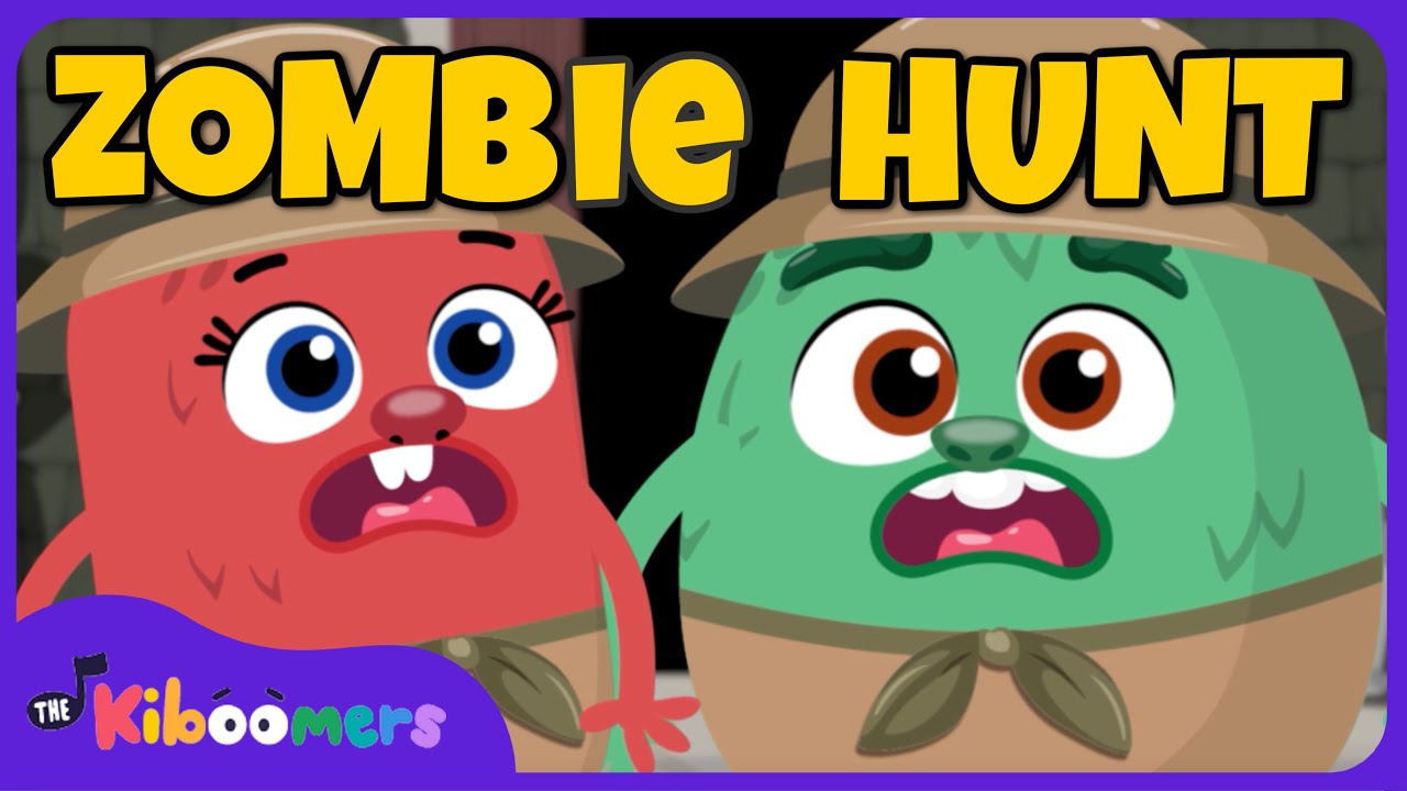 Join The Kiboomers on Going on a Zombie Hunt   Childrens Halloween Songs