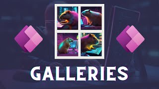 How to display data in Power App The Gallery Control in Microsoft Power Apps | Comprehensive Guide