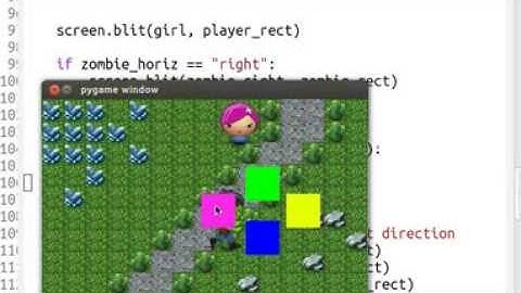 Lesson #7 - Collision Detection and Simple Chase Algorithm with Pygame on Android