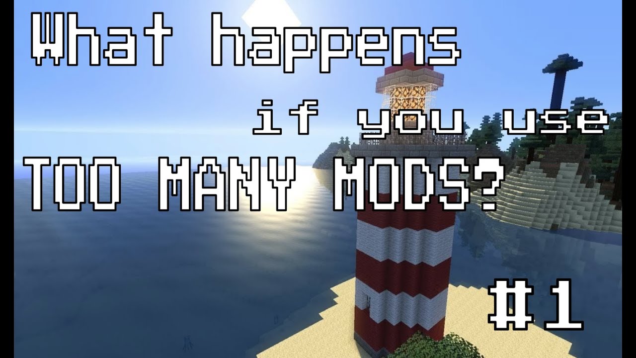 I added too many mods to minecraft... - YouTube