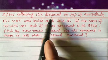 MP , Discount and VAT ll Important Question for SEE Exam ll IR Simkhada