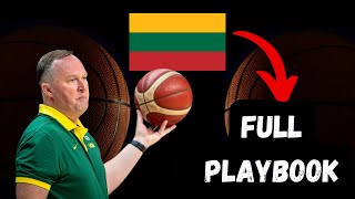 LITHUANIA NT *FULL* PLAYBOOK (EuroBasket 2022)
