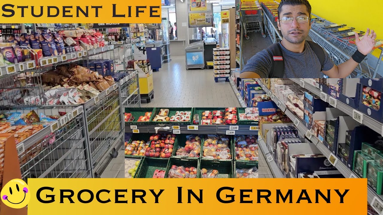 Grocery Shopping In Germany || Student Life In Germany || Netto Market Ilmenau - YouTube