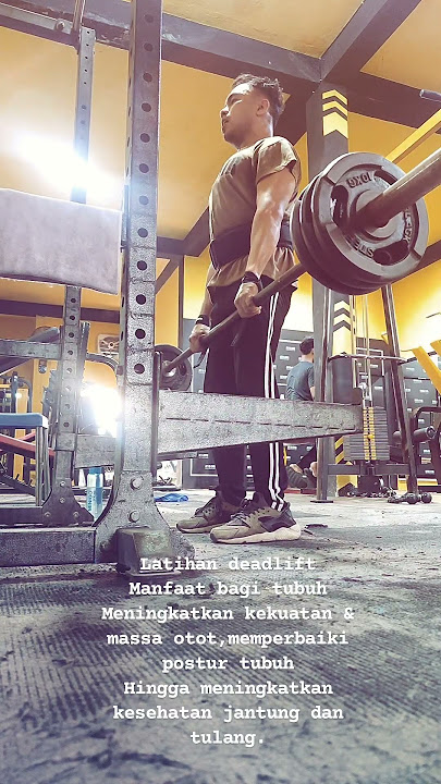 rasa sakit hari ini,untuk bekal sehat di masa tua #gym #deadlift #fitness