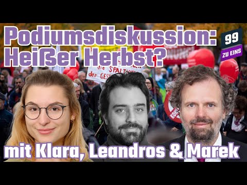 Podiumsdiskussion: Heißer Herbst?