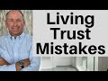 9 revocable living trust mistakes