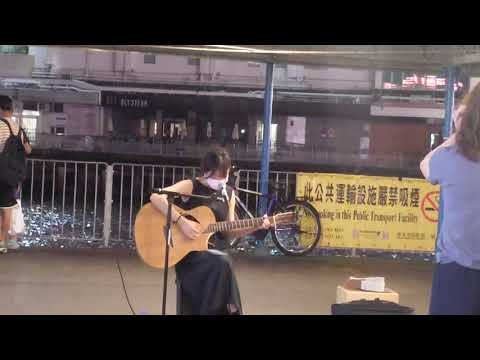 我只在乎你-鄧麗君 (Cover by Vicky琪琪) @尖沙咀碼頭 Busking (2021.07.03)