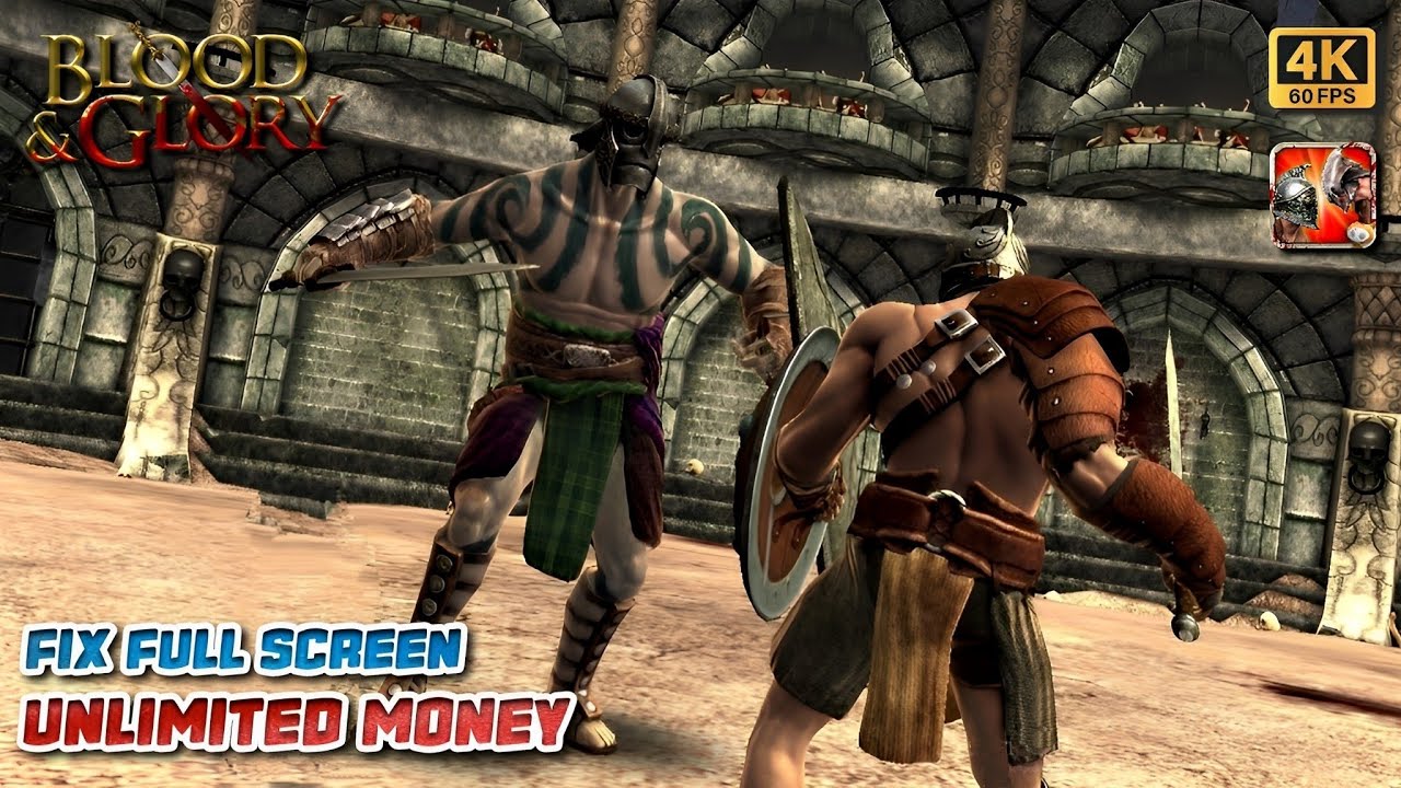 BLOOD & GLORY V1.2 [CN] MOD APK+OBBㅣUNLIMITED MONEYㅣFIX FULL SCREENㅣ