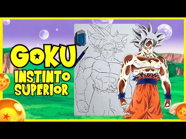 Goku Instinto Superior Completo - Desenho de kinshiki_zuke - Gartic