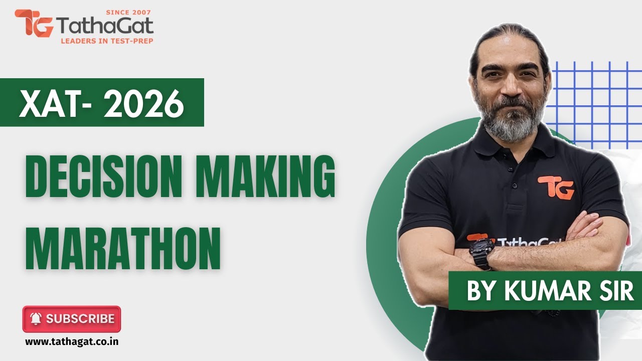 XAT 2026 Decision Making Marathon | Learn the Right Way with Top CAT Mentors