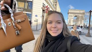 Vlog Diaries 3 - A WEEK IN PARIS → Shopping, Eating, Sight Seeing, Street Style & Hermes