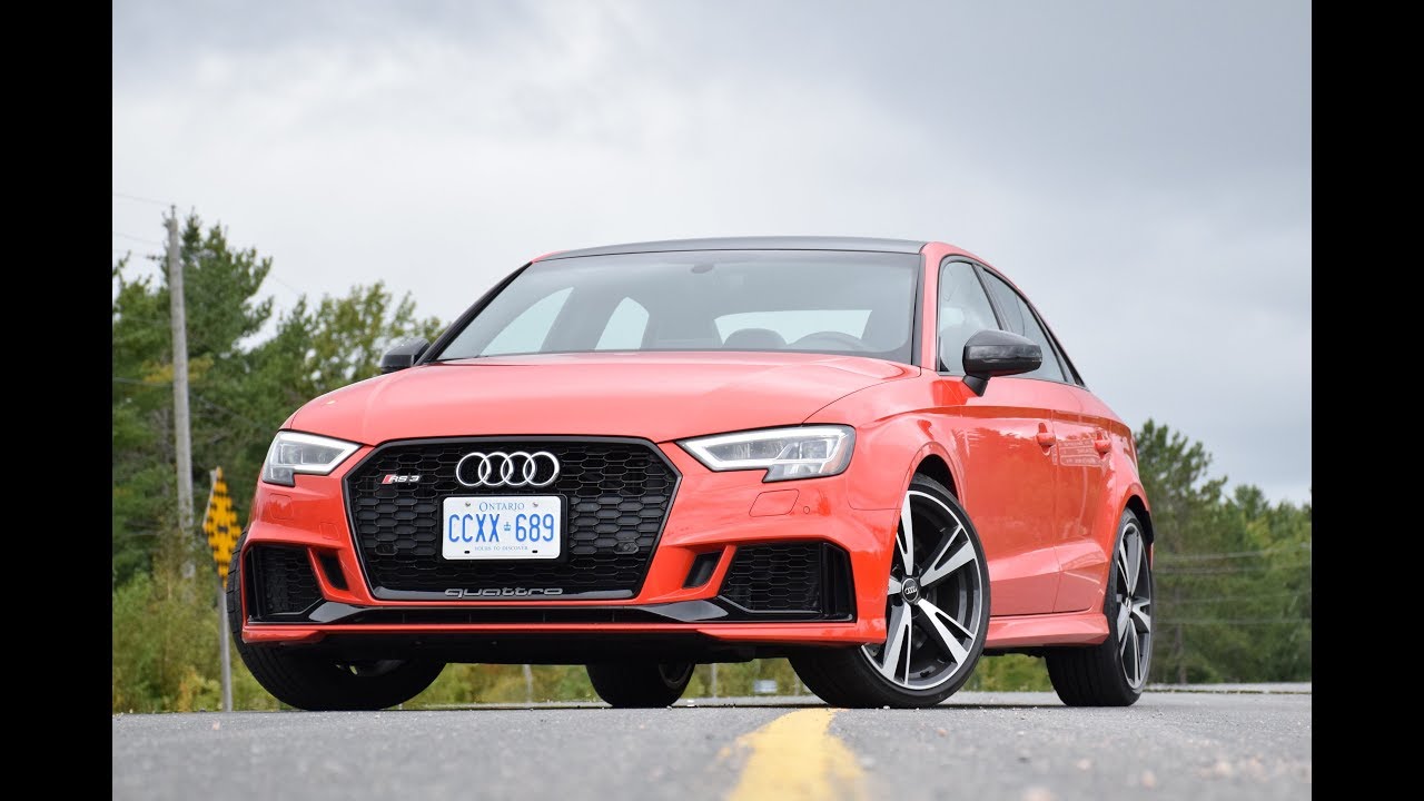 2018 Audi Rs3 Test Drive Review Youtube
