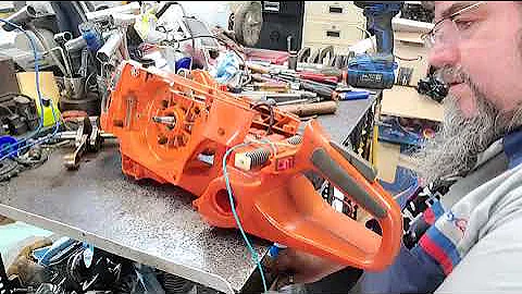 Husqvarna 390Xp Crankshaft Install part2