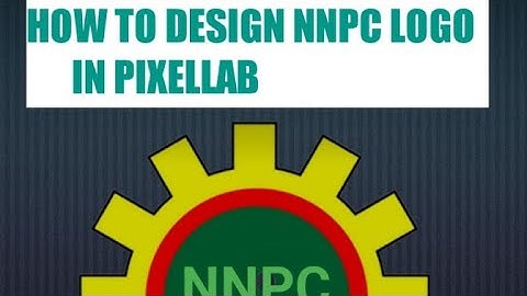 How to design NNPC logo in pixelLab // 2022 tutorials.