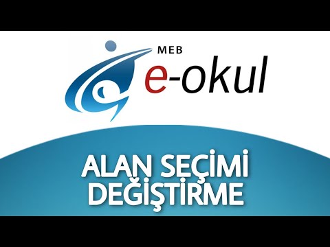 E-Okul Alan Değiştirme Nasıl Yapılır | Alan Seçimi Değiştirme