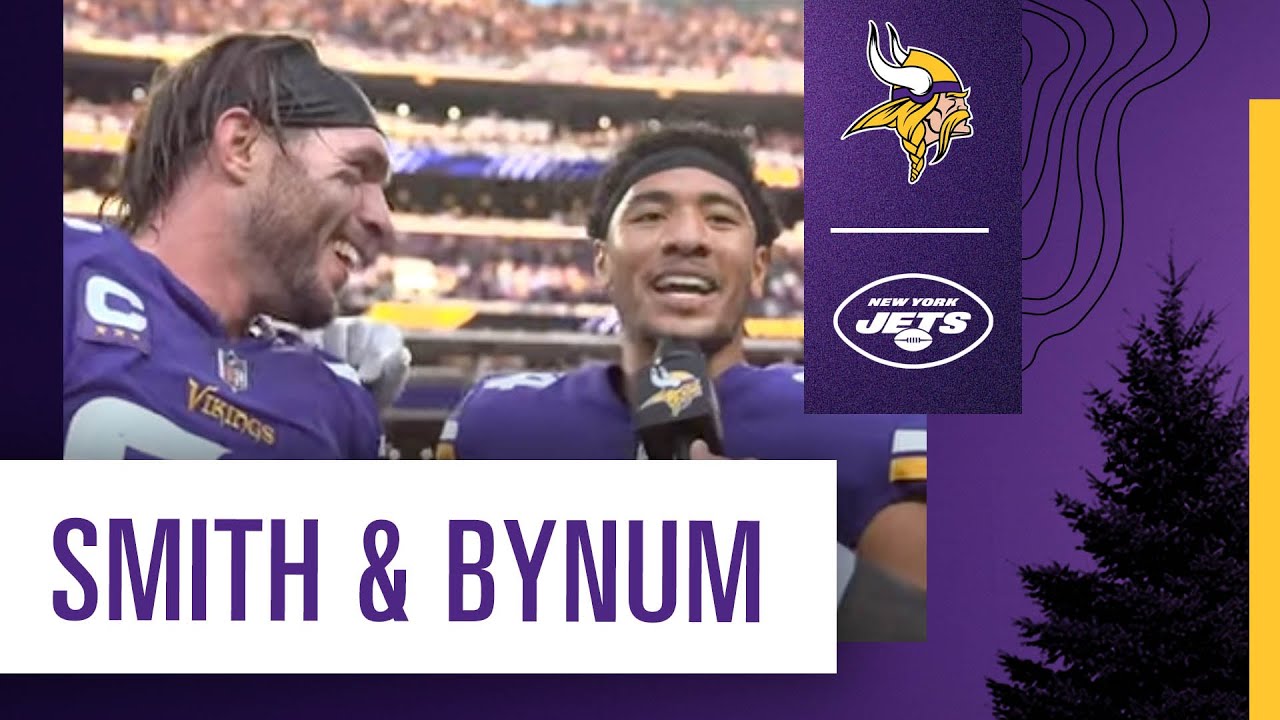Harrison Smith and Camryn Bynum Discuss the Minnesota Vikings Win Over the New York Jets in Week 13