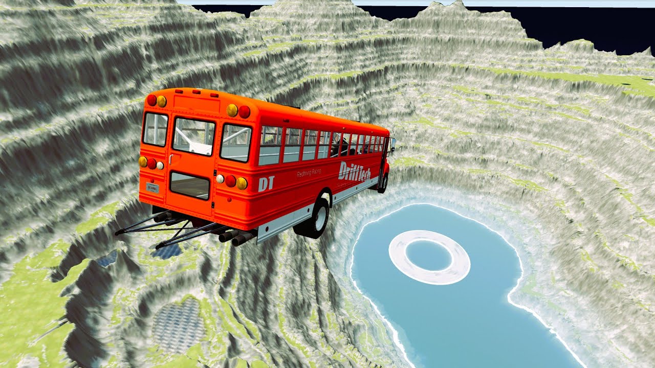 Small & Big Cars Stair Jumps Down #55 @CARStunt-l3s 