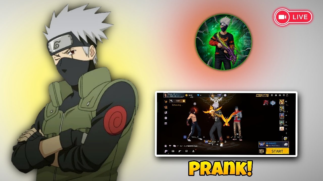 Live! Prank 😂  With FF Bot ! Free Fire Livestream 🔥 And Thora Gameplay 🎯