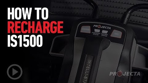 How to Recharge the Projecta Intelli-Start IS1500 Jump Starter