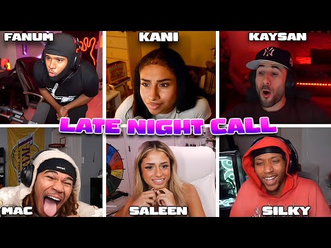 Plaqueboymax FULL CALL With Fanum, Kaysan, Silky, Saleen And Kani (*GETS HEATED*)