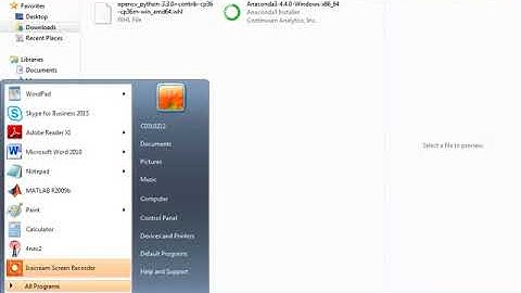 OpenCV 3 3 with Anaconda Python 3 6 for Windows