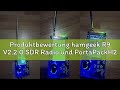 Produktbewertung hamgeek R9 V2.2.0 SDR Radio und PortaPackH2M Inklusive 5 Antennen und USB Kabel, Ku