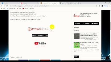 symphony i95 dump file by jtag