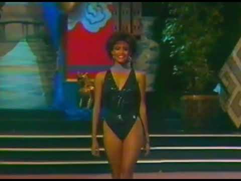 Giselle Laronde - Miss World 1986 Swimsuit competition